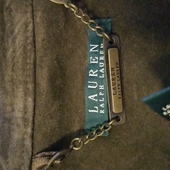 Ralph Lauren Brown Suede Zip Jacket - Picture 7 of 10